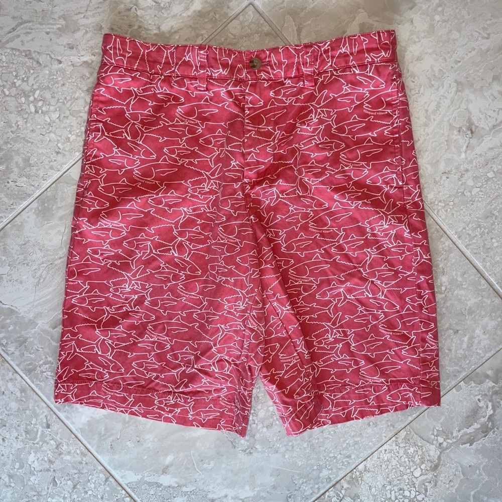 Vineyard Vines boys youth shorts size 18 EUC